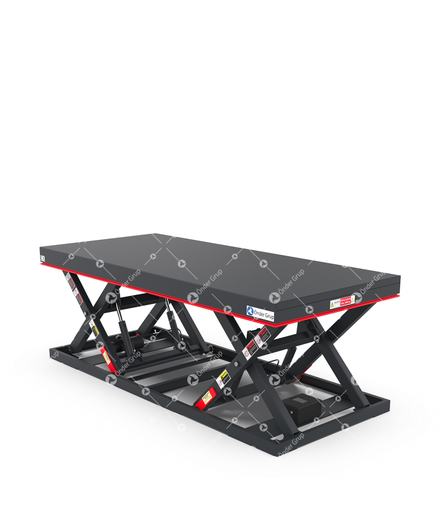 Tandem Makaslı Yük Platformu