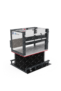 Mobile Scissor Disabled Lift Table 300 Capacity 1400 X 1100 Platform 900 Mm Stroke