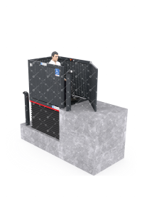Tek Makaslı Engelli Platformu 300 Kapasite 1400 X 1100 Platform 900 Mm Stroke