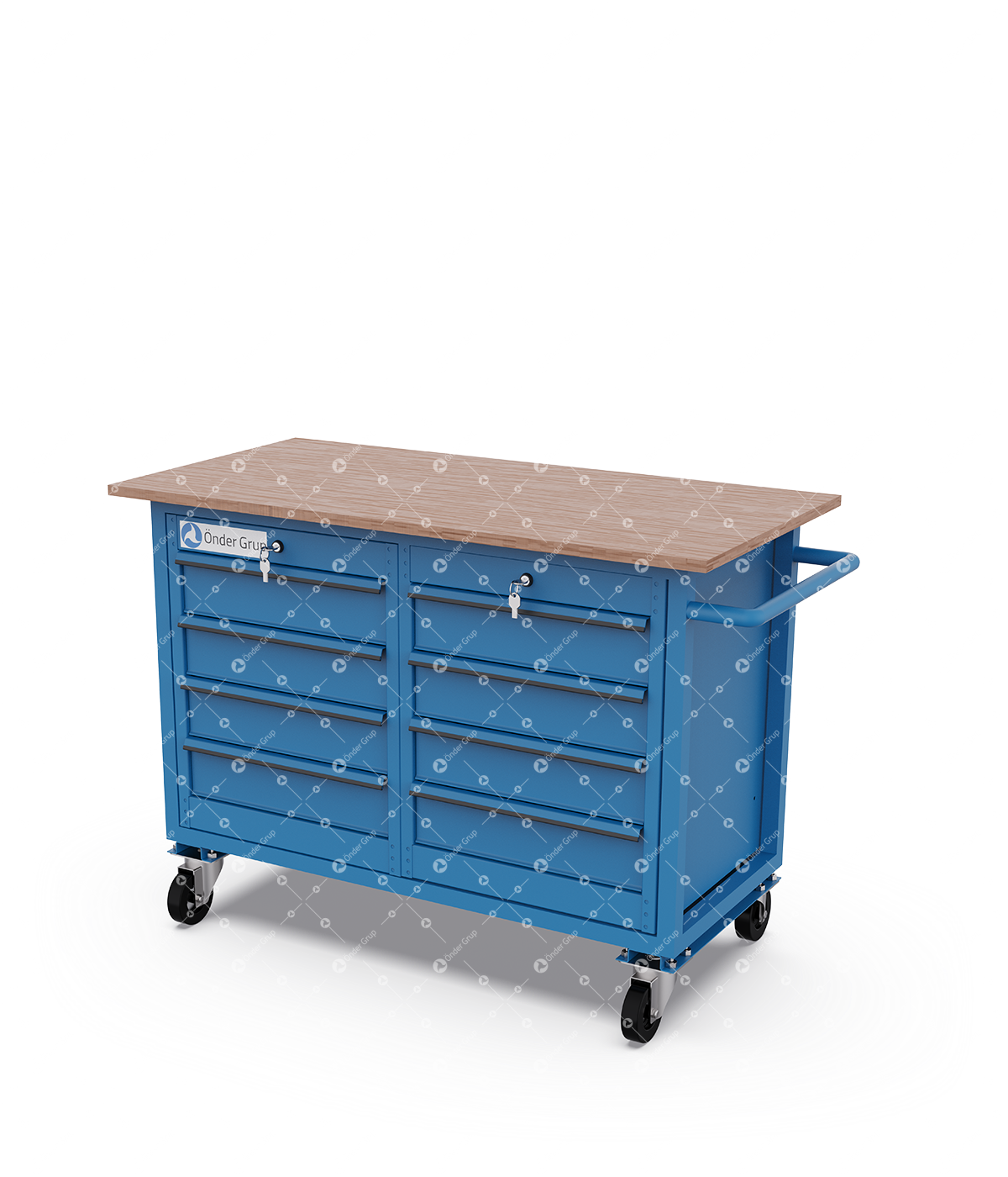 Mobile Storage Equipment – Double Drawer Cabinets