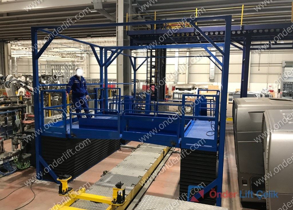 Personnel Work Platform for assembly