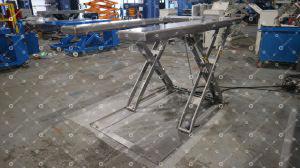 Stainless Steel U Shape Low Profile Lift Table