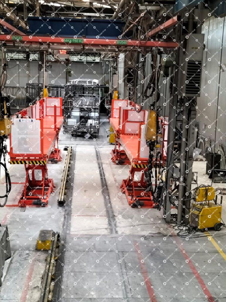 Otobüs Yan Saç Montaj Hattı