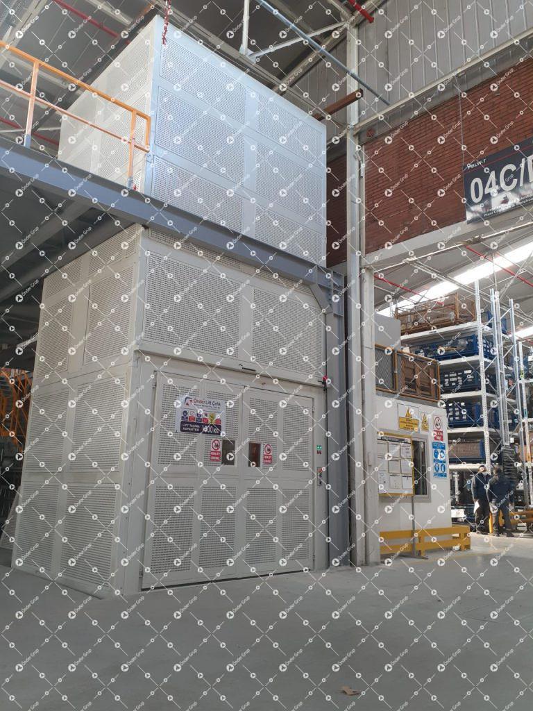 Double Column Goods Lift