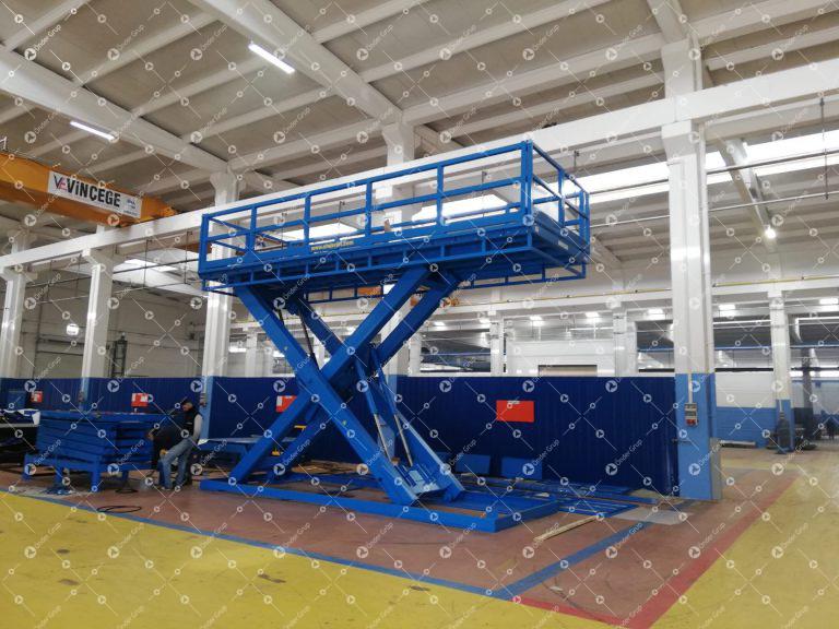 Heavy-Duty Single Scissor Lift Table