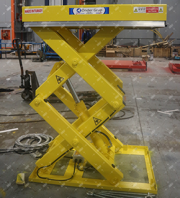 Scissor Lift Table – Special Painted