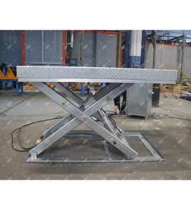 Single Scissor Lift Table – Galvanized