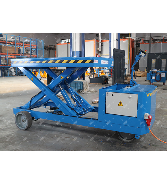 Electric Powered Mobile Scissor Lift Table