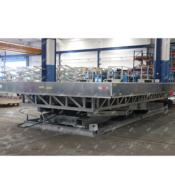 Galvanized Heavy-Duty Lift Table 18500 kg