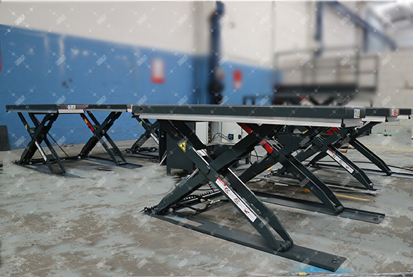 U Type Low Profile Lift Table – Customised Dimension – 1500 kg