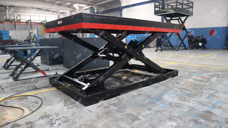 Single Scissor Lift Table