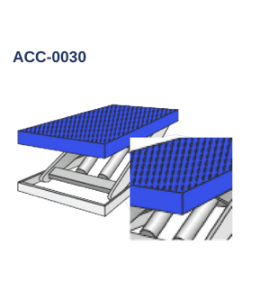 ACC-0030 Gözyaşı Desenli Metal Üst Tabla